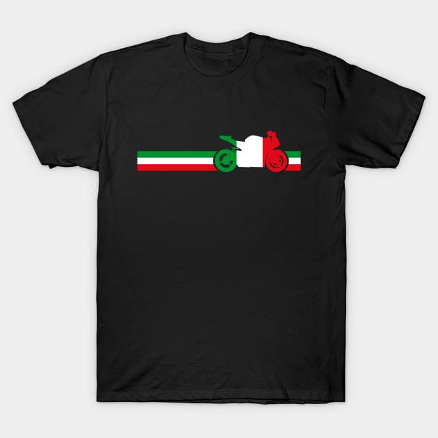 Italian Motorcycle T-Shirt by biggeek